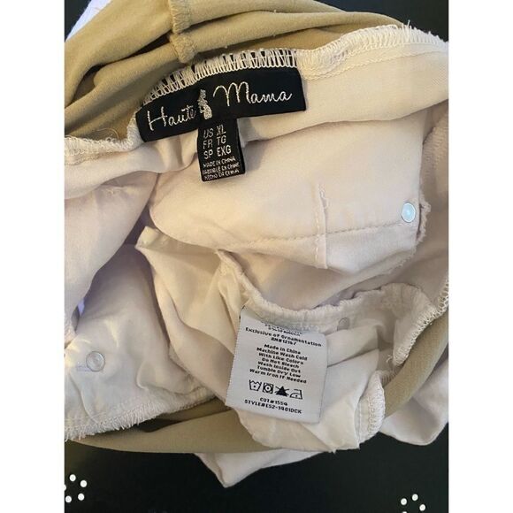 Haute Mama | Maternity White Jeans - XL - Picture 3 of 3